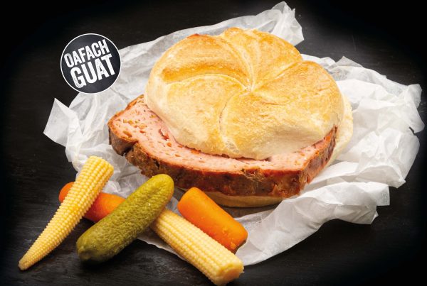 Gemüse Leberkäse
